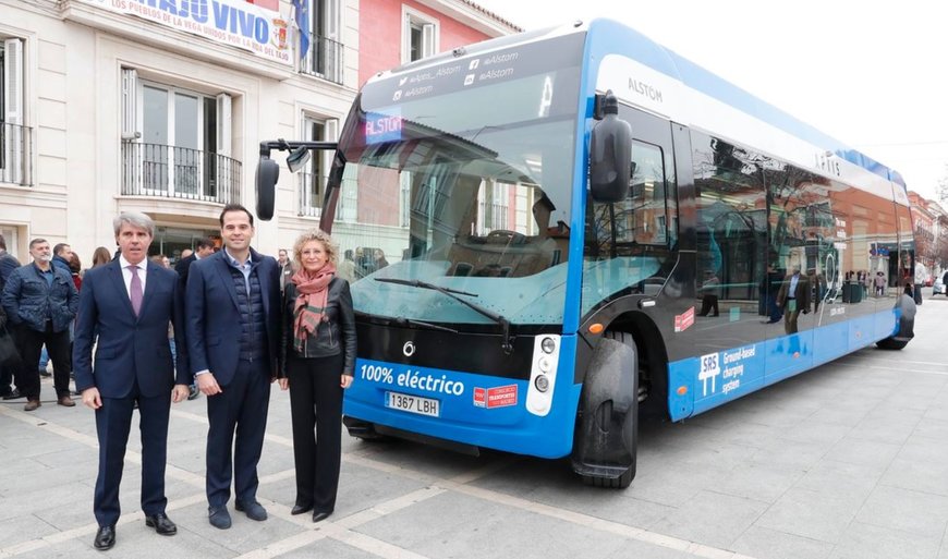 La ciudad de Aranjuez incorporará a la flota del Consorcio de Transportes el innovador autobús eléctrico Aptis, desarrollado por Alstom